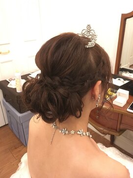 美容室 パルス 静岡鷹匠店(PALS) 編み込みアップ