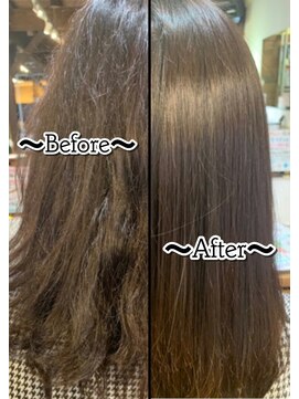 ピースリーヘア バイ カーサ(peathree.hair by CASA) 高濃度水素トリートメント×ミディアム