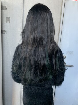 ボタニウム バイ アールサロン(BOTANIUM by RrSALON) チラ見えインナーエメラルド☆AMU