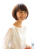 【30代40代50代】丸みが綺麗な大人ひし形ショート