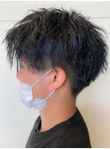 ツーブロツイストパーマ 【藤枝/髪質改善/オーガニックカラー】