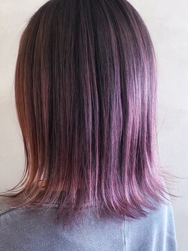 シャンプー 本店(SHAMPOO) ラベンダーピンクのグラデーション