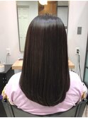 【髪質改善】ツヤ髪ストレート