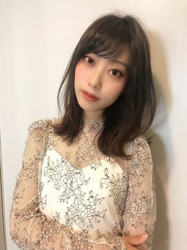 シェノン 西梅田(CHAINON) レイヤーカット/アッシュカラー/髪質改善/レイヤーロング