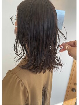 シアン(syan.) 切りっぱなしロブ