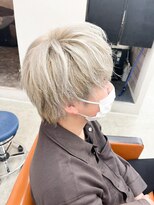 ユッカ エルア 武庫之荘南口(YUCCA elua)&nbsp;【elua 角床】メンズホワイトベージュ