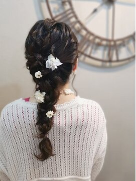 ヘアセットサロン ミント(Hair set salon MINT) 編みおろし