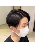 「niko」センターパートショート カルマパーマ 福岡天神
