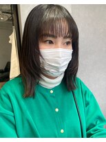 ロビン アンド ダルク(robin&darc)&nbsp;前髪ストカール×顔まわりカット【髪質改善】