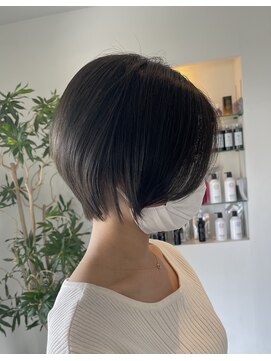 シンク ヘアーショップ(shink hair shop) 赤み解消カラー＆ショートボブ