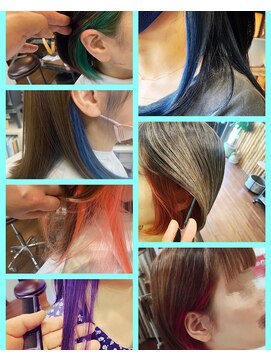 ヘアヒールフェリス(Hair heal Feliz) インナーカラー