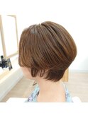 ☆大人女性美髪ショートグラデーションボブ☆