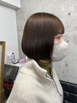 メルシー トータル ブランディング サロン(merci TOTAL BRANDING SALON) 大人ミニボブ/ストレートヘア/垢抜けボブ