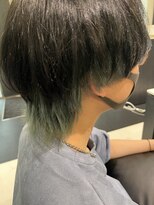 ヘアーサロン ウノ 新百合ヶ丘(hair salon UNO) ☆ウルフインナーエメラルド☆