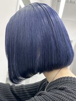 ウィコ 新宿(WICO)&nbsp;ネイビーボブ[新宿駅/フェミニン/モード/ダークアッシュ]