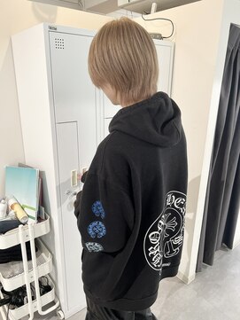 ピヨン 心斎橋(piLLon) メンズ・ミルクティーベージュ