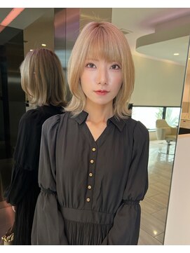 ウシワカマル ミライ(USHIWAKAMARU MIRAI) 大人ブロンドカラー♪