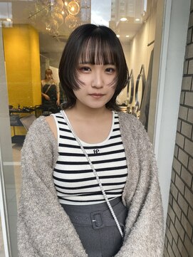 シイ(SIE) ボブウルフ 地毛風カラー