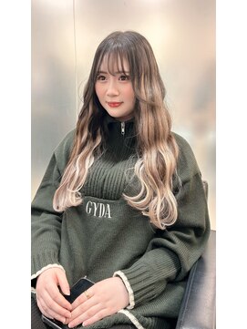 リリー(Lilley) 【lilley 稲永麻衣】エクステ+バレイヤージュ+天神韓国ヘア