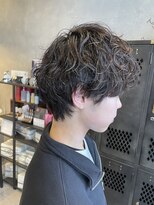 アチーブリス(achieve Liss)&nbsp;黒髪ナチュラル☆メンズ波巻きパーマ