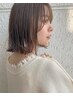 【白髪染めOK】デザインカット＋艶カラー＋2ステップtr　