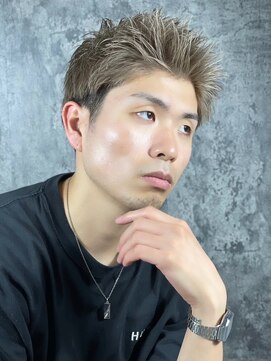プレミアムバーバー 銀座店(PREMIUM BARBER produce by HIRO GINZA) スパイキーショート