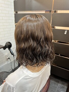 テーラヘアー 板橋店(TELA HAIR) ゆるふわコテ巻き風デジタルパーマ【板橋】