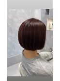 丸みショートボブ