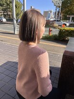 フロクシノーシナイヒリパイリフィケーション(Floccinaucinihilipilification)&nbsp;ミニボブ×ベージュ