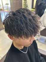 フォルテ 草薙店&nbsp;ツイストスパイラルパーマ　メンズパーマ　波巻きパーマ