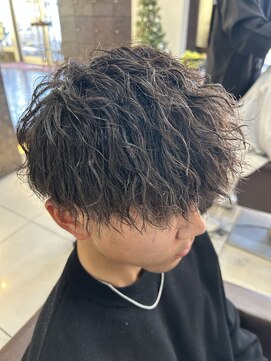 フォルテ 草薙店 ツイストスパイラルパーマ メンズパーマ 波巻きパーマ