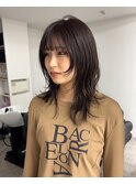 軽めレイヤー×ラベンダーグレー◎
