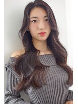 アッシュ 立川店(Ash) 韓国風巻き/グレージュ/ダブルカラー/髪質改善