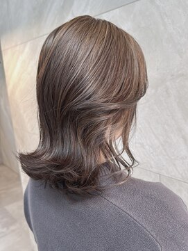 ドゥマン(Demain) 大人可愛い似合わせカット斜めバンク前髪くびれヘアくびレイヤー