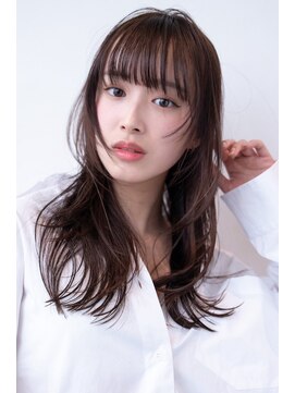 エースハバナ 渋谷(1 HAVANA) ロングレイヤー/20代30代大人かわいい/顔周りレイヤー