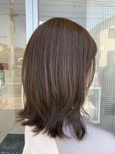 ヘアールーム ミルゥ(hair room MILOU) サラサラミディアムレイヤー