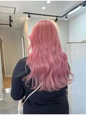 ブリーチ　ピンク　ハイトーン