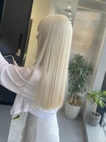 ゴウトゥデイシェアサロン 町田店(GO TODAY SHAiRE SALON)&nbsp;明るめホワイトベージュカラー♪