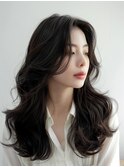 小顔レイヤー◎韓国風髪質改善ロングヘア