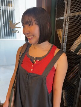 ステイシー(STACY) 大人可愛いニュアンスボブ　那覇美容室STACY