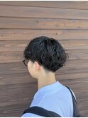 ナチュラルマッシュパーマ