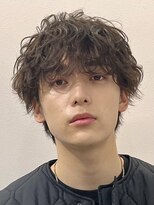 フィフス トウキョウ (fifth TOKYO) 波巻きパーマスパイラルパーマメンズマッシュ刈り上げショート