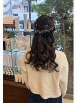 ファーレンピュアスウィート(fahren-pure-suite)&nbsp;party style ハーフアップ