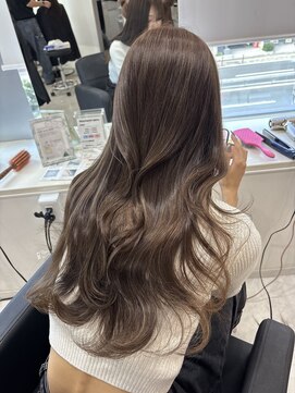 マーシュ 梅田(marshu) yoshiostyle/ハイライト/くびれヘア/レイヤースタイル