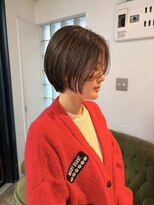 カウチ(Kauti)&nbsp;丸みショート！チョコレートブラウンカラー！