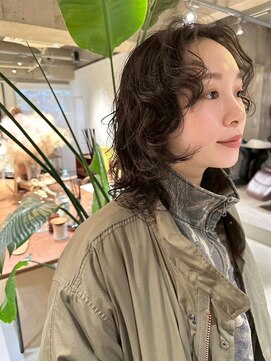 パーク(PARK) ウルフパーマパーマスタイルニュアンスパーマレイヤーパーマ