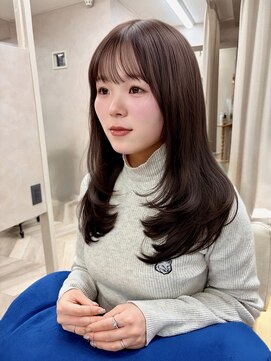 キラーナセンダイ(KiRANA SENDAI) ラベンダーベージュ×大人かわいい小顔レイヤー