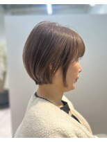 ウチコ 平尾店(u.chi.ko_si)&nbsp;ショートボブと白髪ぼかし