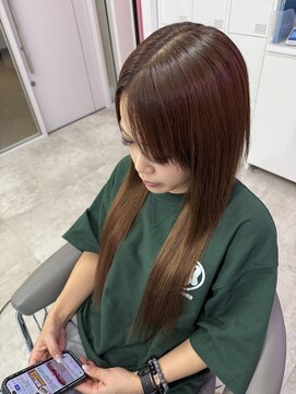 ロサ ファイブヘアー(Rosa..5Hair) ベージュブラウンロング！