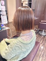 ヘアドゥーポジャ 藤岡店(hair Do poja) 切りっぱなしボブ